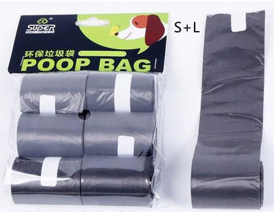 Foldable Pooper Scooper — Travel Dog Waste Picker, Leak-Proof Bag Holder, One-Hand Clean-Up