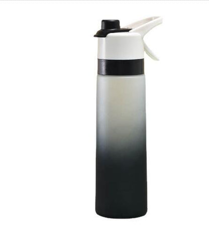 2-in-1 Mist Spray Water Bottle — Leak-Proof Sports Flask, Large Capacity, Travel & Gym