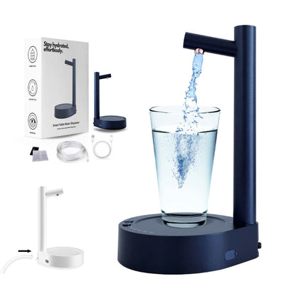 Desk Water Pump — Automatic Gallon Dispenser, USB Rechargeable, Food-Grade Silicone
