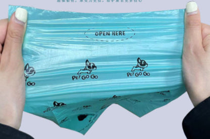 Portable Poop Scooper — Built-In Bag Dispenser, One-Hand Clean-Up, Eight-Claw Grabber