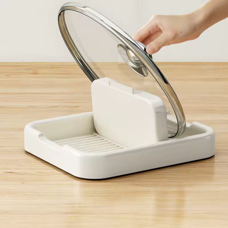 Useful Kitchen Pot Lid Rack