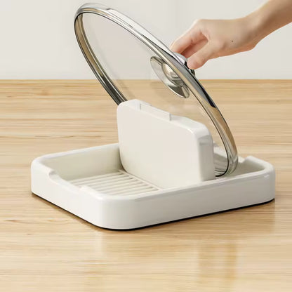 Useful Kitchen Pot Lid Rack